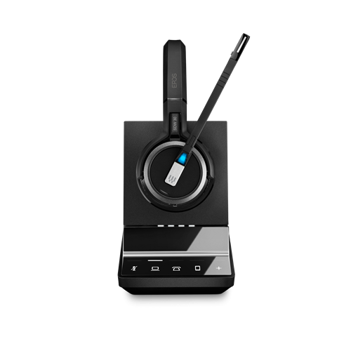 EPOS IMPACT SDW 5035 - EU/UK/AUS Слушалки Безжичен Лента за глава Офис/Център за обаждания Черен