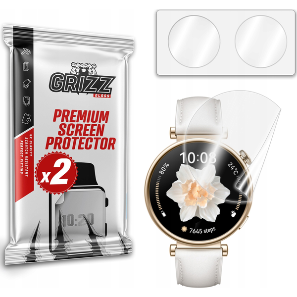  GrizzGlass Folia ceramiczna GrizzGlass CeramicFilm do Huawei Watch GT 4 41mm