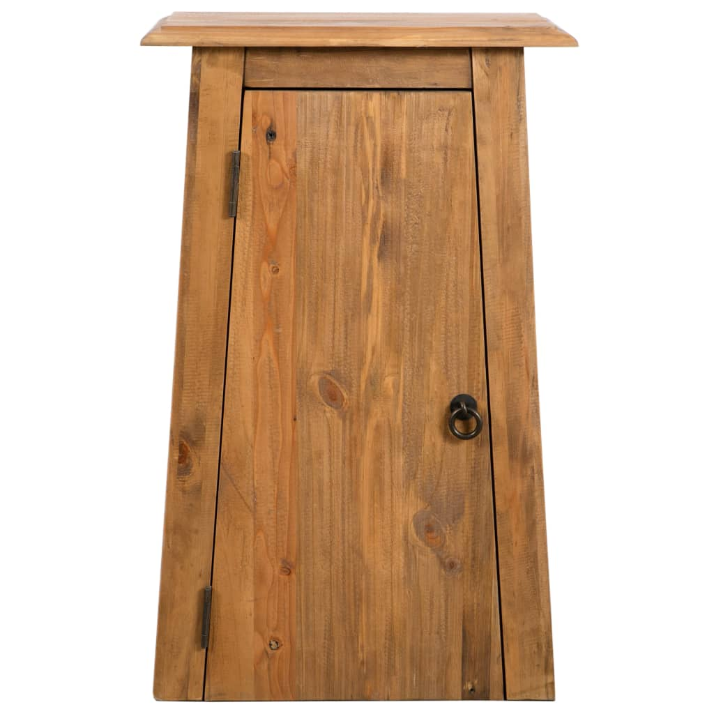 tömör újrahasznosított fenyőfa faliszekrény 42 x 23 x 70 cm (246039)