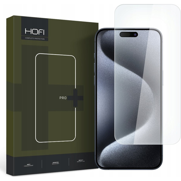 HOFI KALJENO STEKLO GLASS PRO+ 2-PAKET ZA IPHONE 16 PRO CLEAR