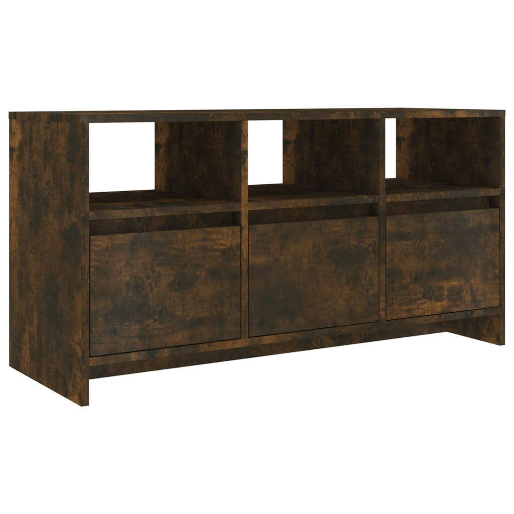 füstös tölgy színű TV-szekrény 102 x 37,5 x 52,5 cm (813023)