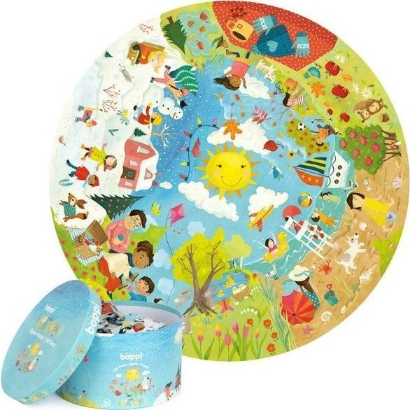 Boppi Kerek Puzzle 150 Darabos - Évszakok