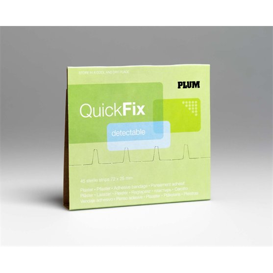 Plum A PL5513 Sebtapasz utántöltő - Kék (45 db) (A PL5513)