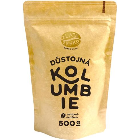 Zlaté Zrnko Kolumbie, 500 g (8586019960594)