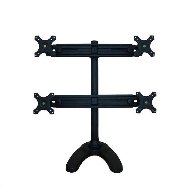 Newstar quad asztali monitortartó 19-30