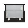 Gorenje TH64E4BG Кухненски аспиратор Полувграден (изтеглящ се) Черен 450 m3/h C