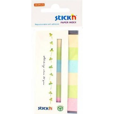 StickN újrahasznosított mix 45x15mm 7x30lap jelölőcímke (242349)
