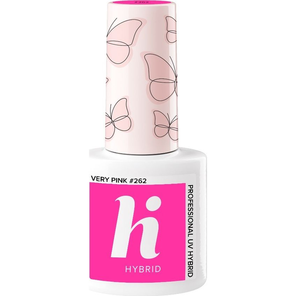  Hi Hybrid Hi Hybrid Lakier hybrydowy Butterfly #262 Very Pink 5ml