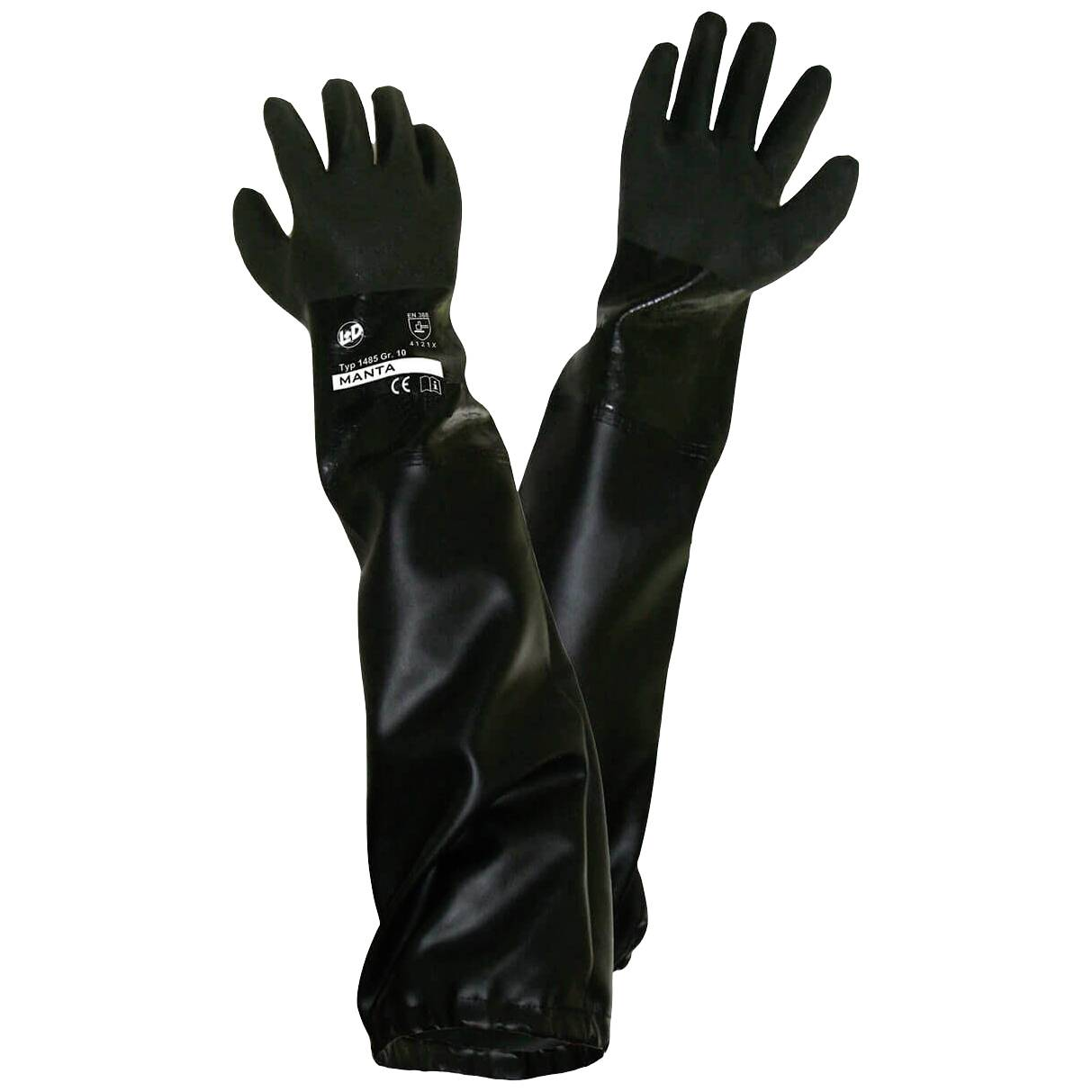 L+D Griffy 1485 PVC Homokfúvó kesztyű Méret (kesztyű): Férfi méret EN 388 CAT II 1 db (1485)