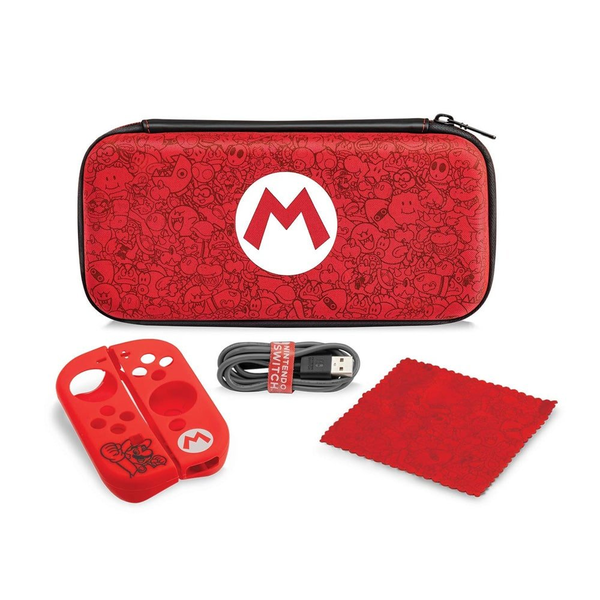 Husa consola gaming, PDP, Mario, Pentru Nintendo Switch, Rosu