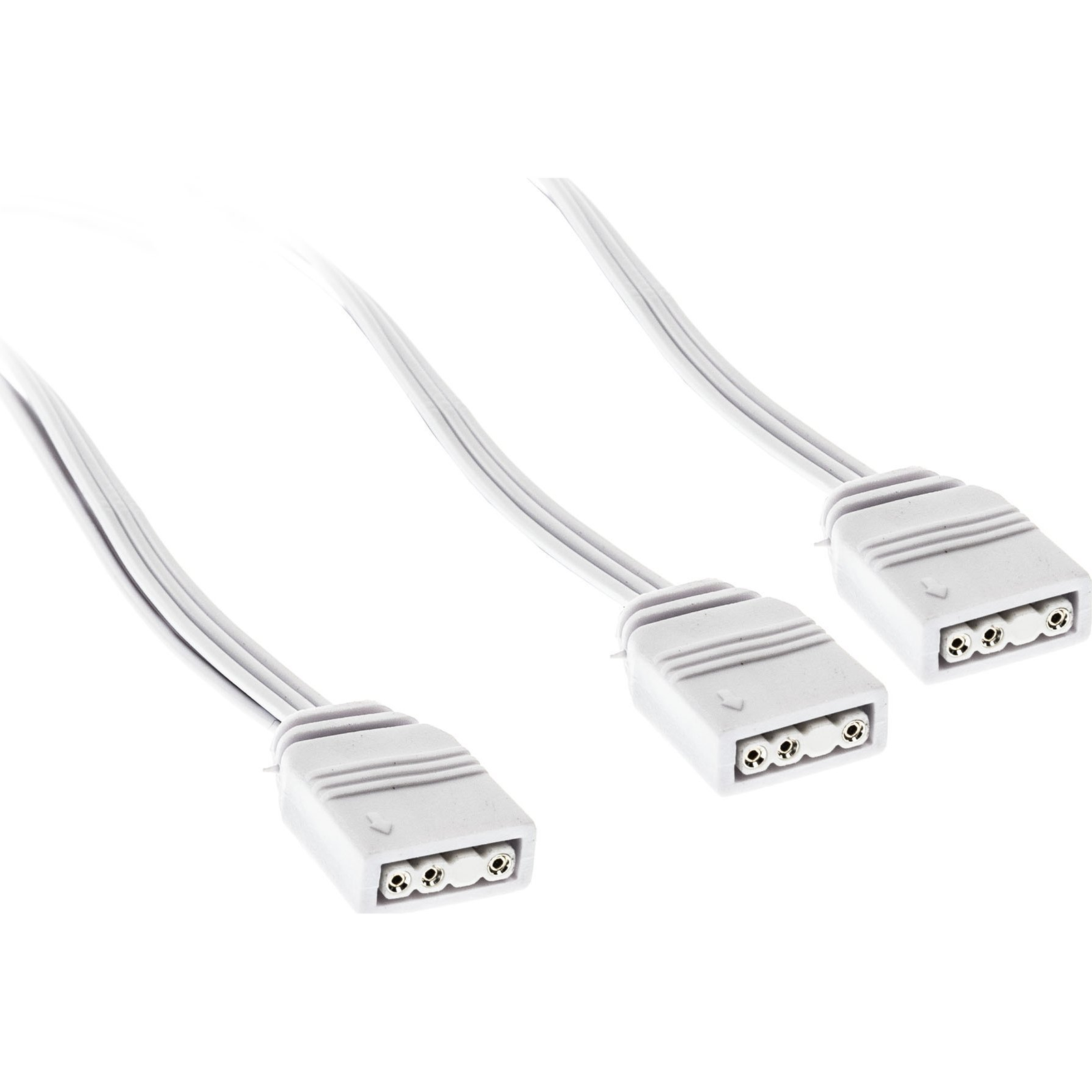 Kábel Argb 2-Es Elosztó, 30Cm, Fehér (PGW-AC-KOL-155)