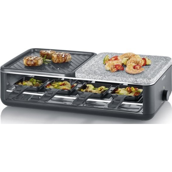 Elektrický raclette gril Severin RG 2366 čierny 1300 W