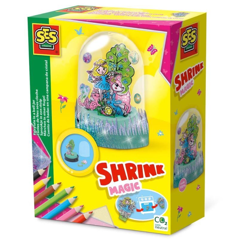 SES Creative Shrink film - Fairytale in a bell jar (14679)