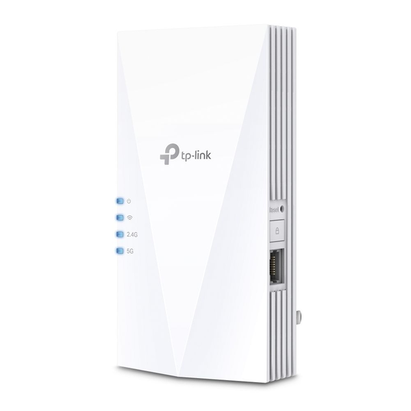 TP-Link RE1500X(DE) netværk forlænger Netværksgentager Hvid 10, 100, 1000 Mbit/s