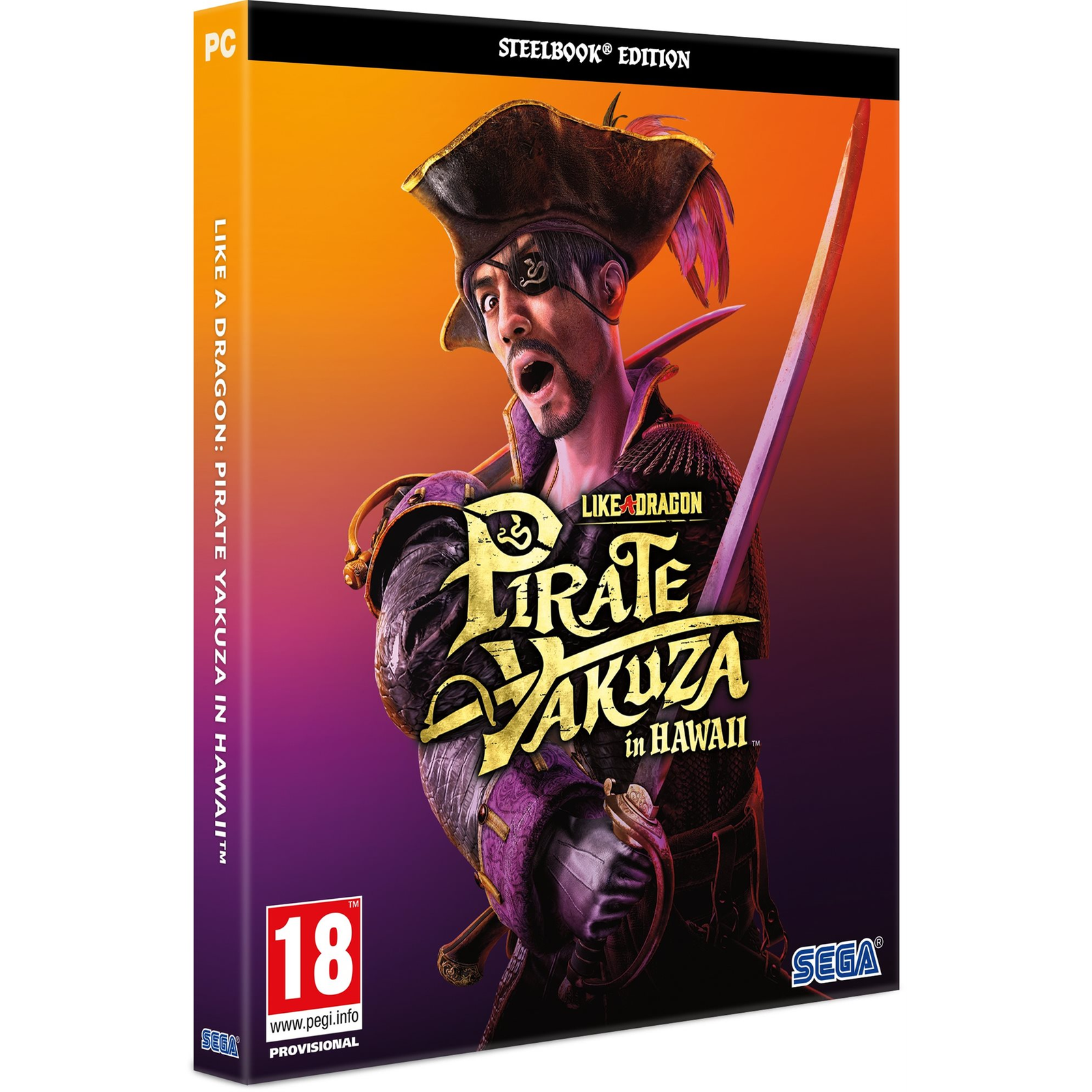 Like a Dragon: Pirate Yakuza in Hawaii: Steelbook Edition (PC - Dobozos játék)