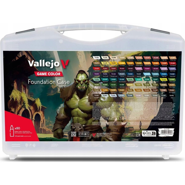  Vallejo Vallejo: 72.180 - Game Color - Foundation Case (80x18 ml)