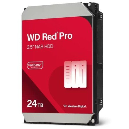 WESTERN DIGITAL WD241KFGX WD Red Pro, 24 TB, Serial ATA3, 7200 RPM, 3.5"