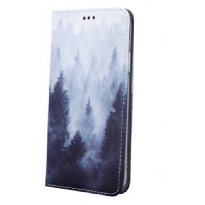 Fusion Mountain Forest Samsung Galaxy A42 5G Flip Tok - Mintás (FSN-BK-FOR-A425G-D1)