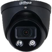 Dahua IPC-HDW3549H-AS-PV-0280B-S5-BLACK 5MP Okos Kettős Megvilágítás Aktív Elrettentés Fix fókuszú Gömbkamerás WizSense Hálózati Kamera (IPC-HDW3549H-AS-PV-0280B-S5-BLACK)