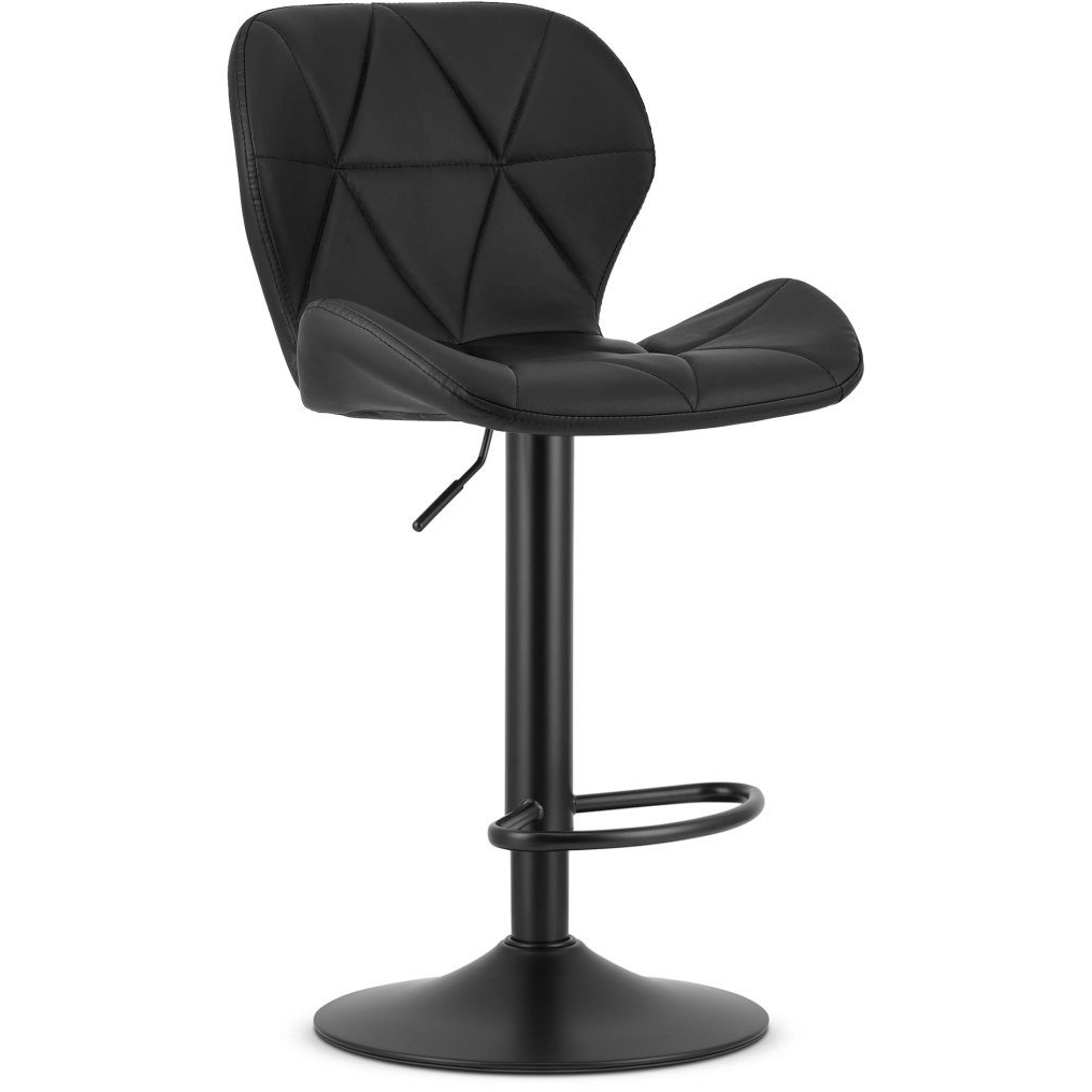 Hocker WEST - Eco Bőr Fekete / Alap Fekete (model_3977_1-VISTA/WEST-VIS107)