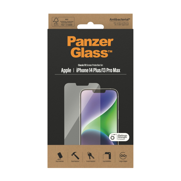 Tvrzené sklo PanzerGlass pro Apple iPhone 14 Plus / iPhone 13 Pro Max 1 ks