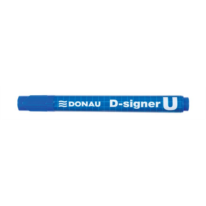 Donau D-signer U 2-4mm Alkoholos marker - Kék (7371001-10PL)