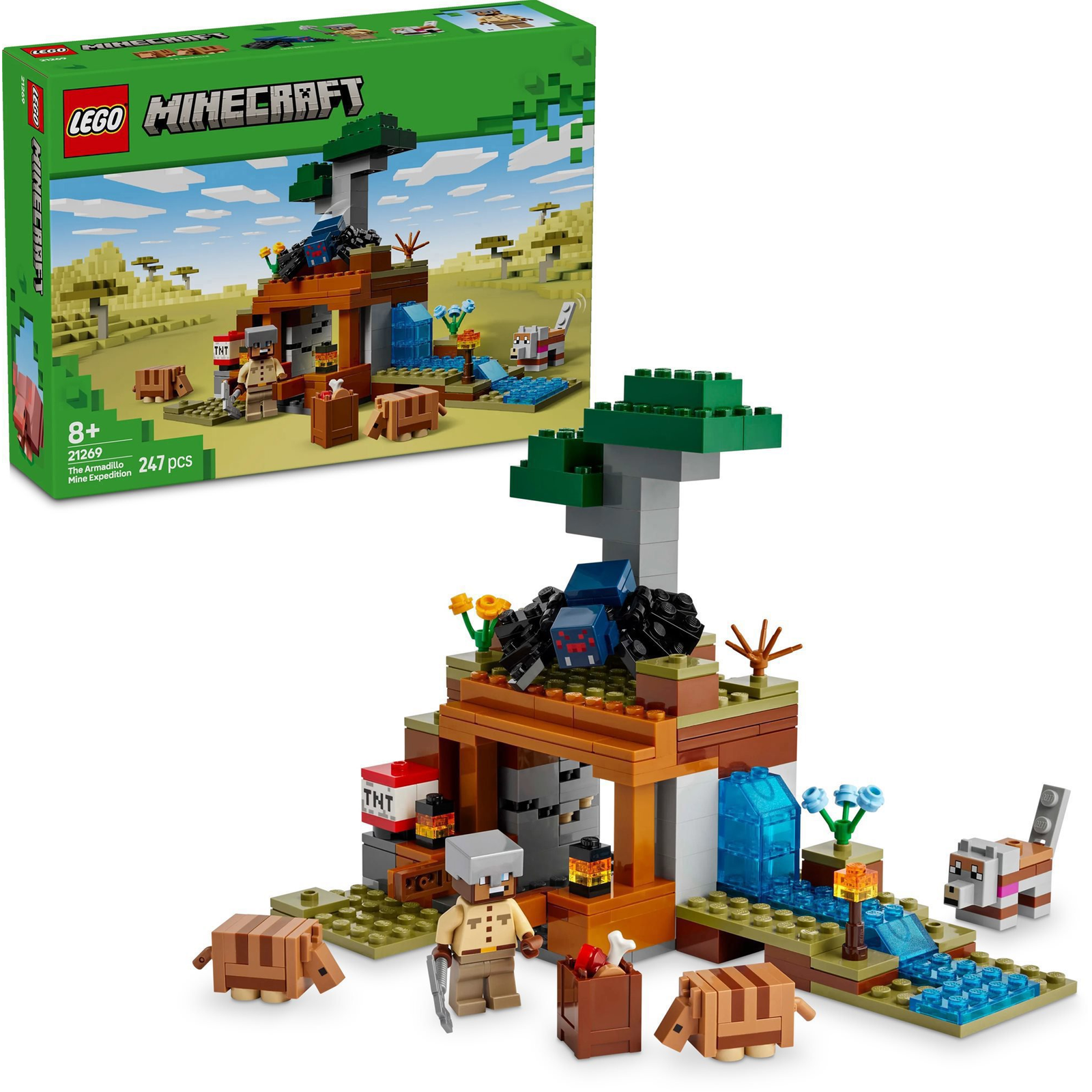 LEGO® Minecraft® Tatuexpedíció a bányában 21269 (5702017815435)