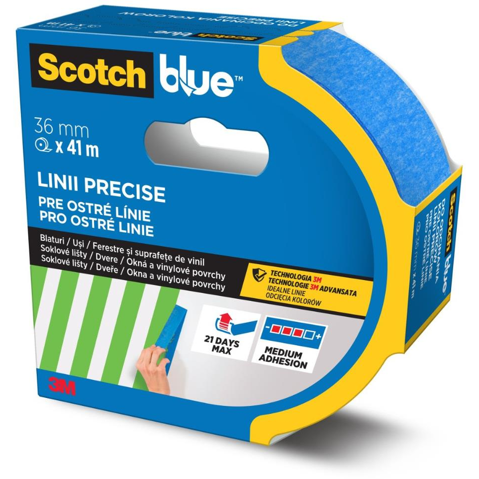3M Scotch 2093, 36 mm, univerzális maszkolószalag, 41 m (7100324372)