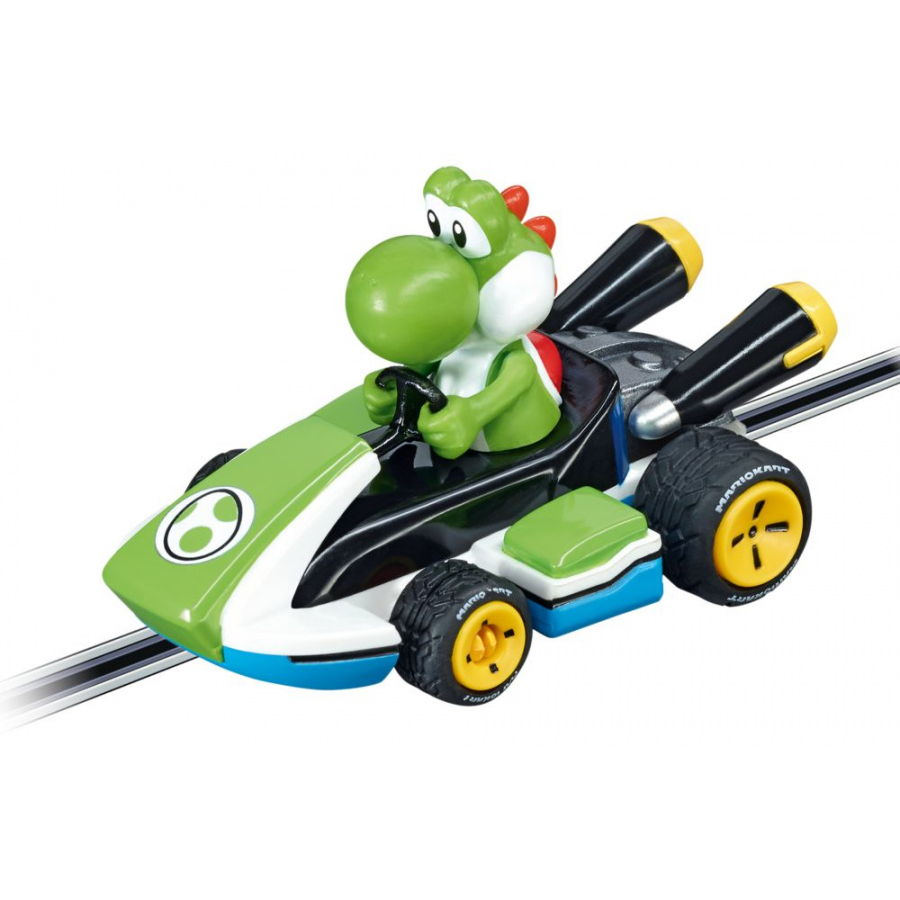 Carrera EVO Mario Kart Yoshi pályaautó - Fekete/zöld (20027730)
