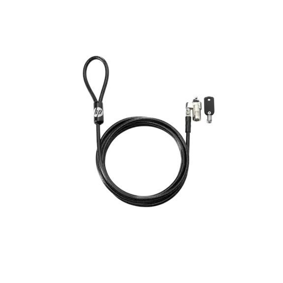 HP Keyed Cable Lock 10 mm kulcsos notebook kábelzár (T1A62AA) (T1A62AA)