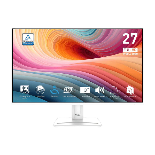 MSI Pro MP275W E2 computerskærm 68,6 cm (27") 1920 x 1080 pixel Fuld HD LED Hvid