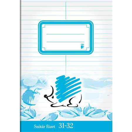 ICO Süni 32 lapos A5 szótár füzet (7500053000)