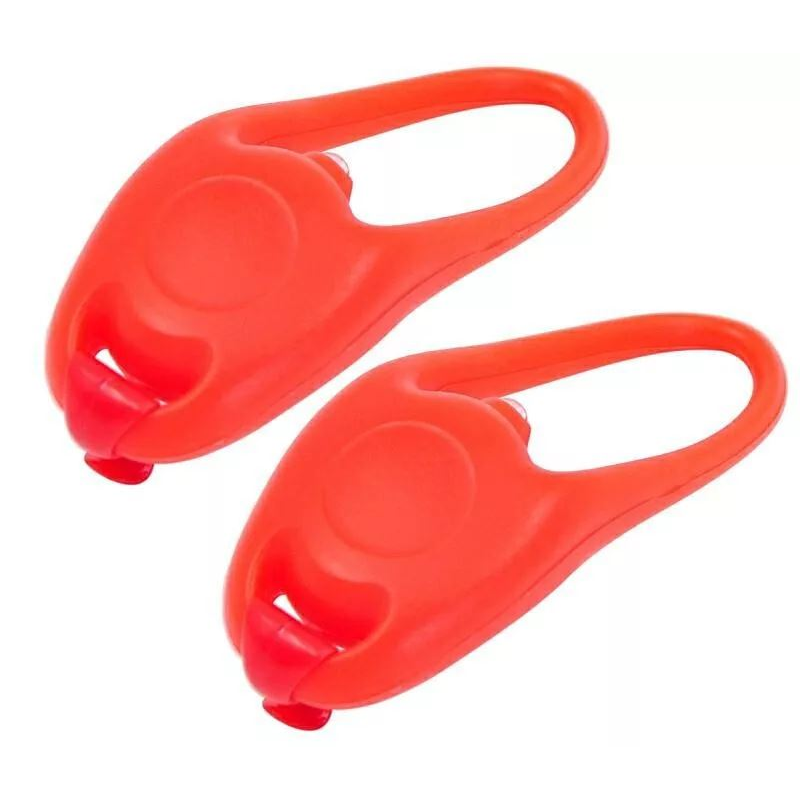 NovaBIK3 szilikonos lapos kerékpár LED-es lámpa piros (AN68431) (AN68431)