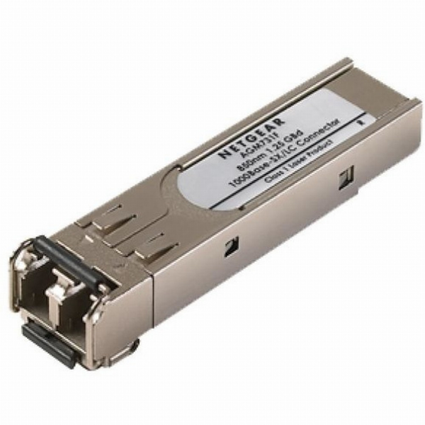 NETGEAR AGM731F мрежов трансивърен модул Оптично влакно 1250 Мбит/с SFP 850 nm