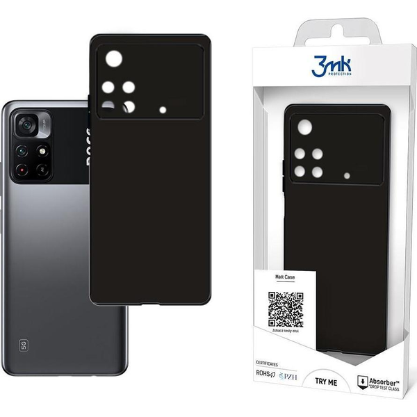 3mk Xiaomi Poco M4 Pro Matt Tok Fekete