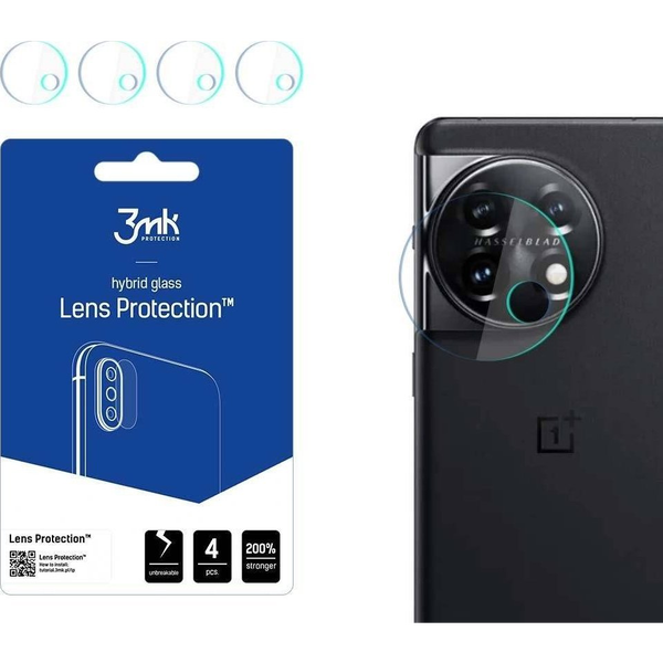 Hybridné sklo na objektív fotoaparátu 3MK Lens Protection OnePlus 11 5G [4