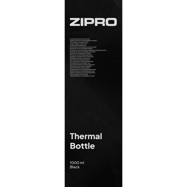 ZIPRO Thermo-mug 1000 ml Stainless Steel Black