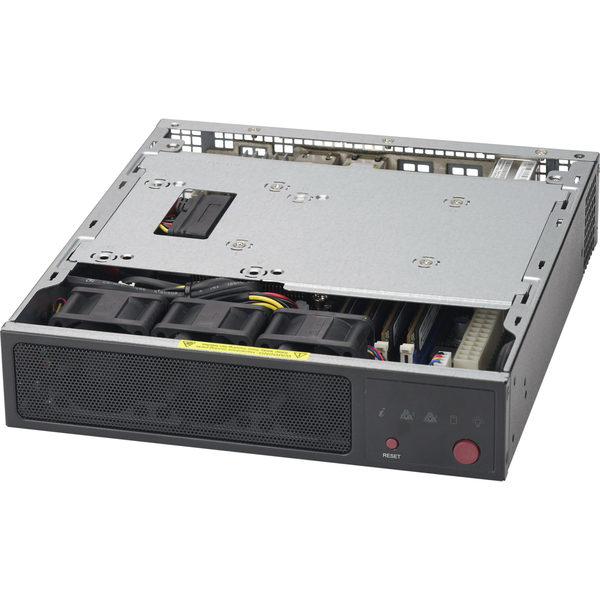 Supermicro CSE-101F számítógép ház Rack Fekete