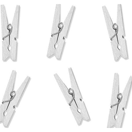 Facsipesz - Fehér, 3 cm, 25 Darab (KLD-008)