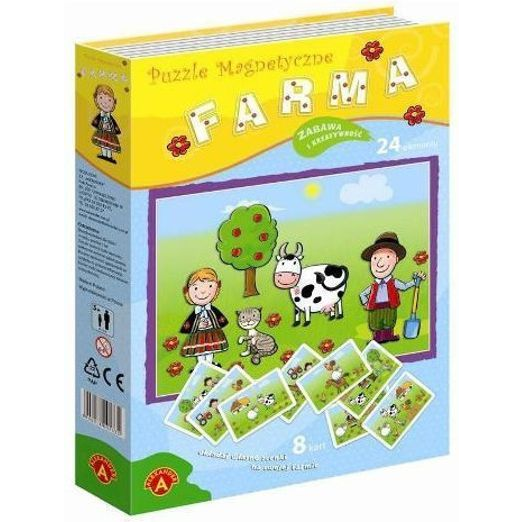  Alexander Puzzle magnetyczne Farma (0759)