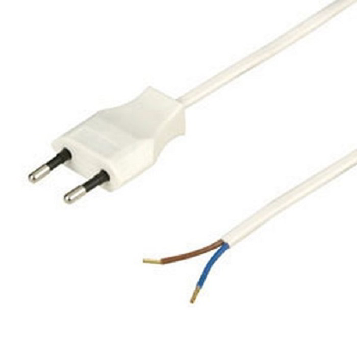 Anco 321393 hálózati tápkábel 1,9m - Fehér (321393)