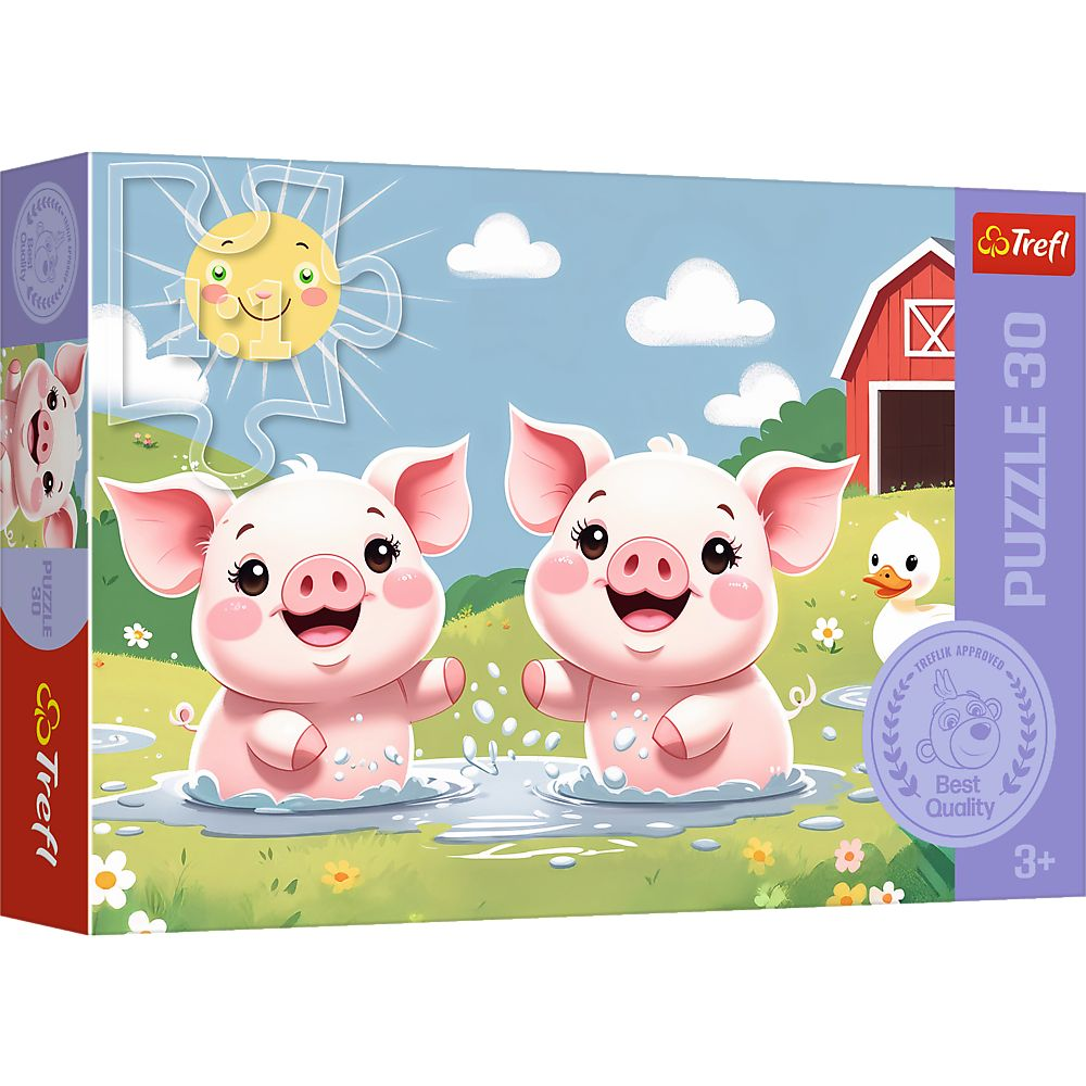 Boldog vidéki élet 30 db-os puzzle Trefl (18334)