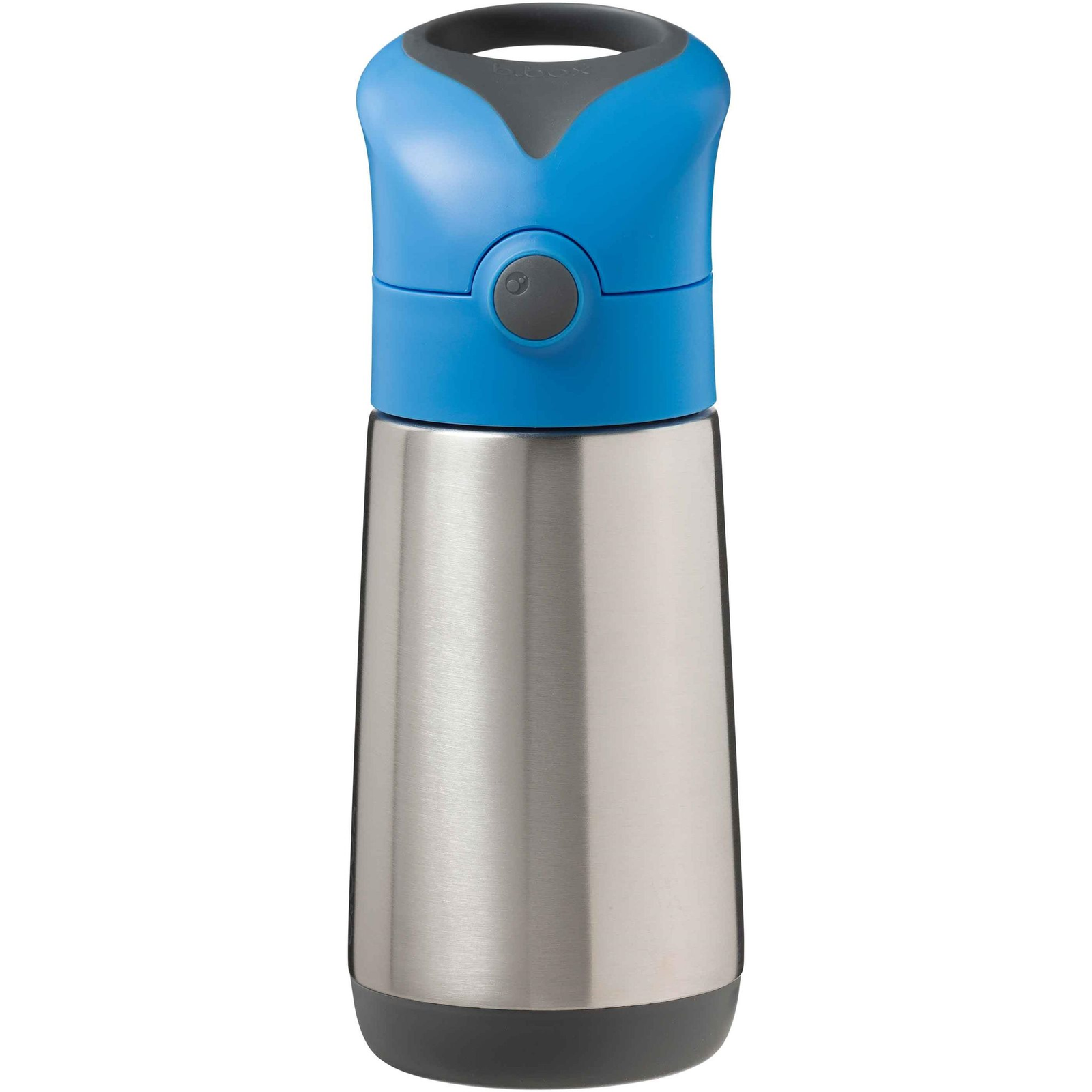 B.Box Italtermosz szívószállal 350 ml - kék/szürke (9353965004486)