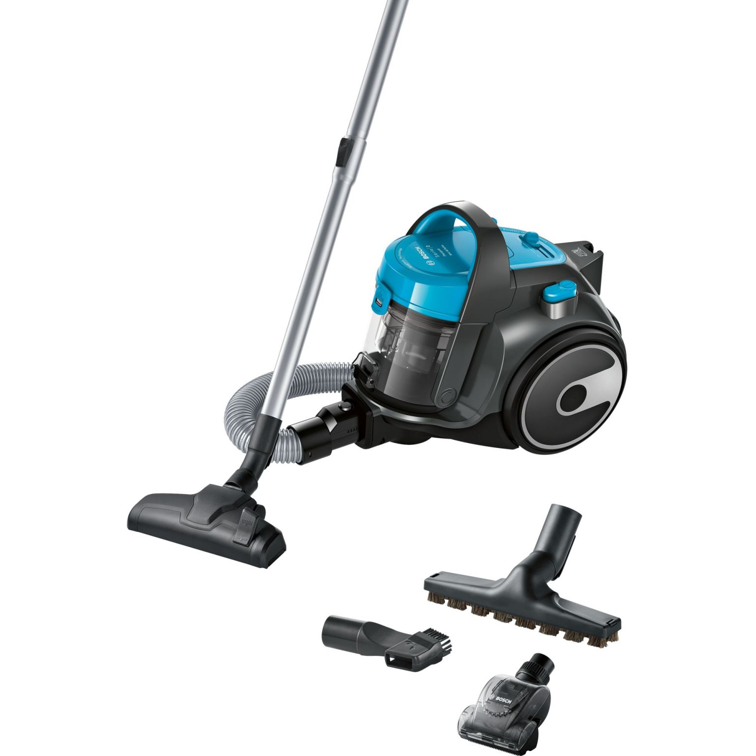 Bosch Serie 2 BGS05X240 vysávač 1,5 L Cylindrový vysávač Suchý 700 W Bezvreckové (BGS05X240_)