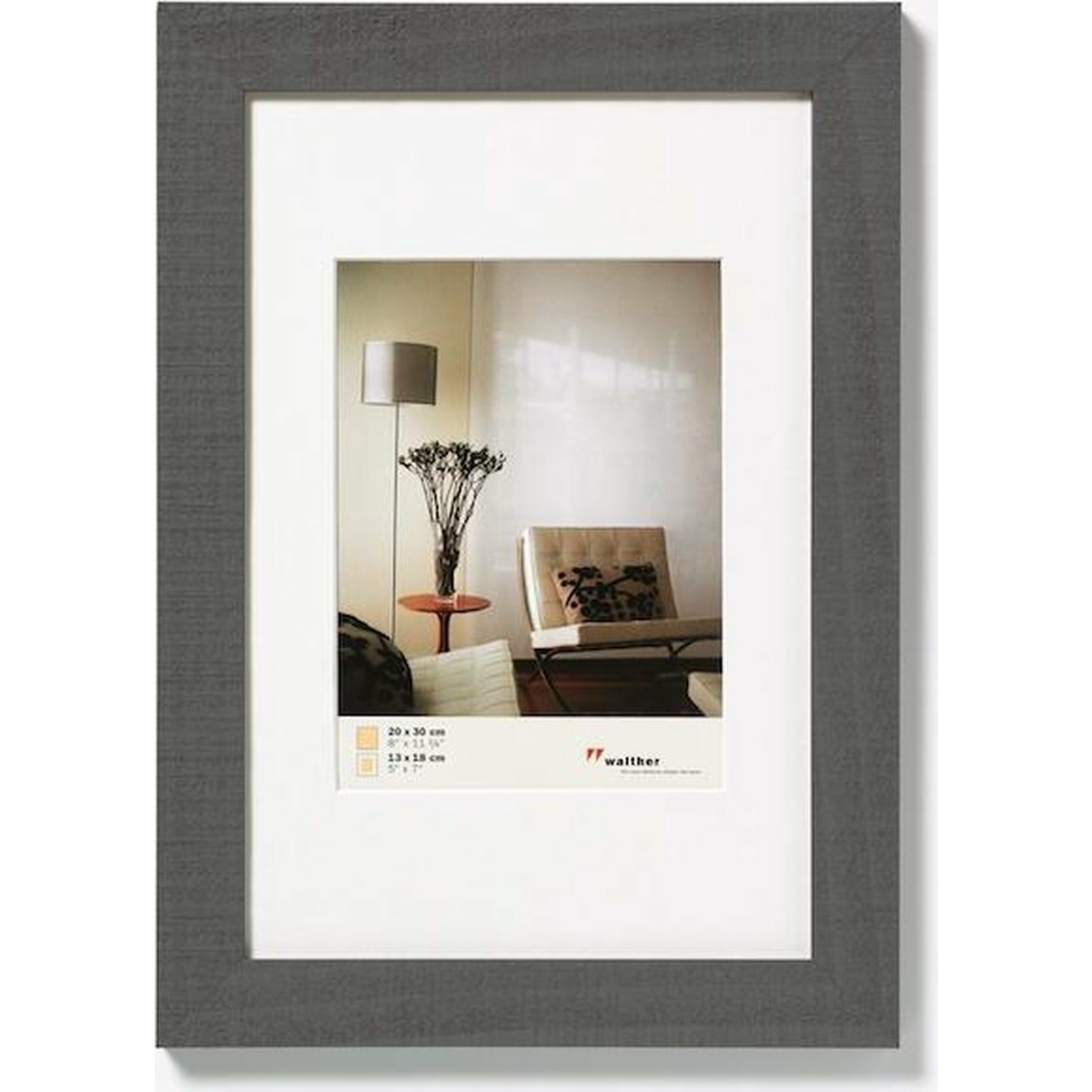 Walther HO520D Home 19,5x24,6 Képkeret - Szürke (HO520D)