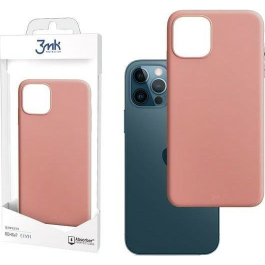 3mk Matt TPU anyagú Telefontok licsi Apple iPhone 12/12 Pro (67229-uniw)