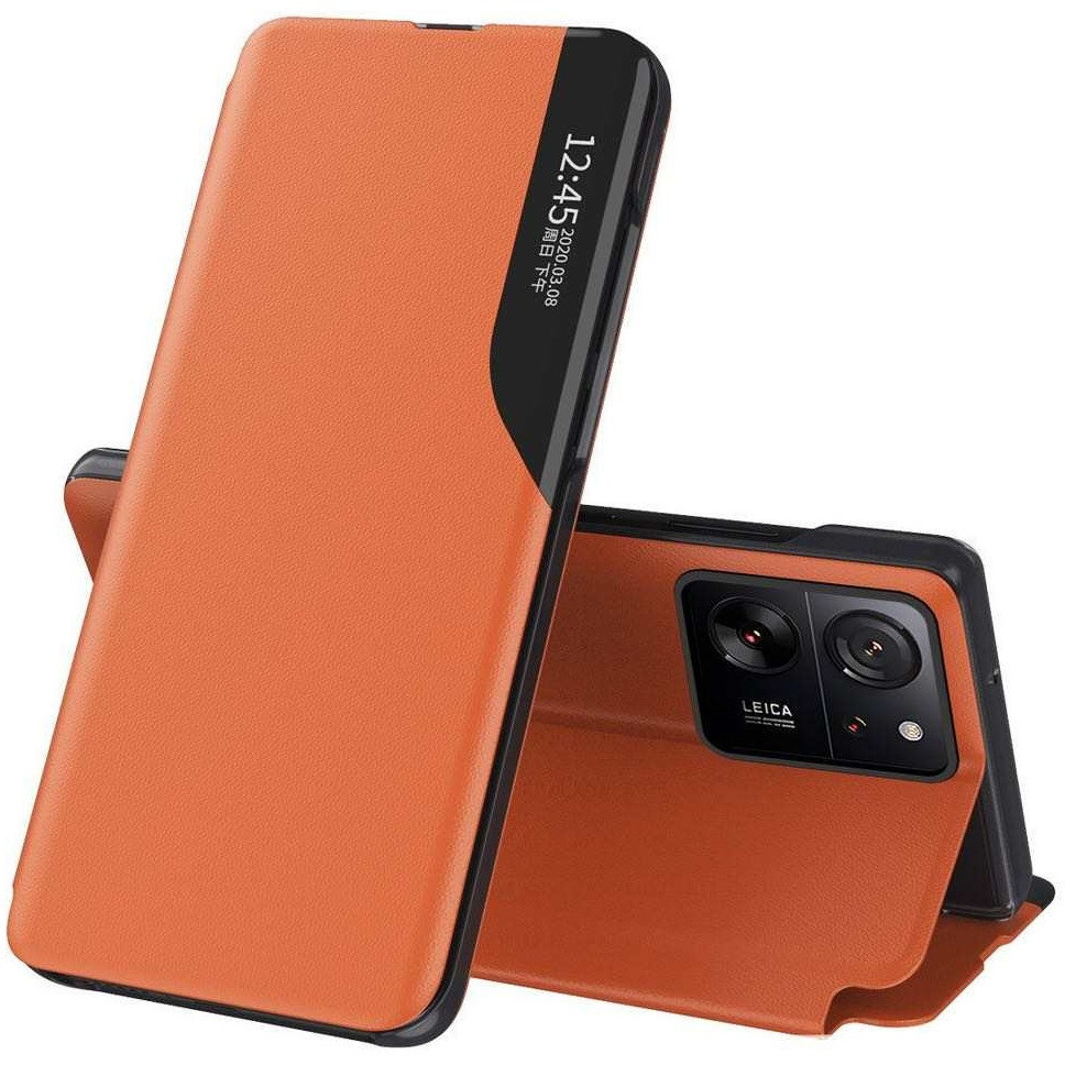 Samsung Galaxy A36 5G SM-A366B, Oldalra nyíló tok, stand, hívás mutatóval, Wooze FashionBook, sárga (TS11963)