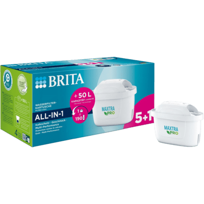 Brita Maxtra Pro All-In-1 Vízszűrő szűrőbetét 5+1 db (120559)