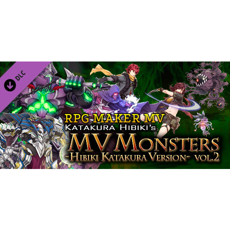 RPG Maker MV - MV Monsters HIBIKI KATAKURA ver Vol.2