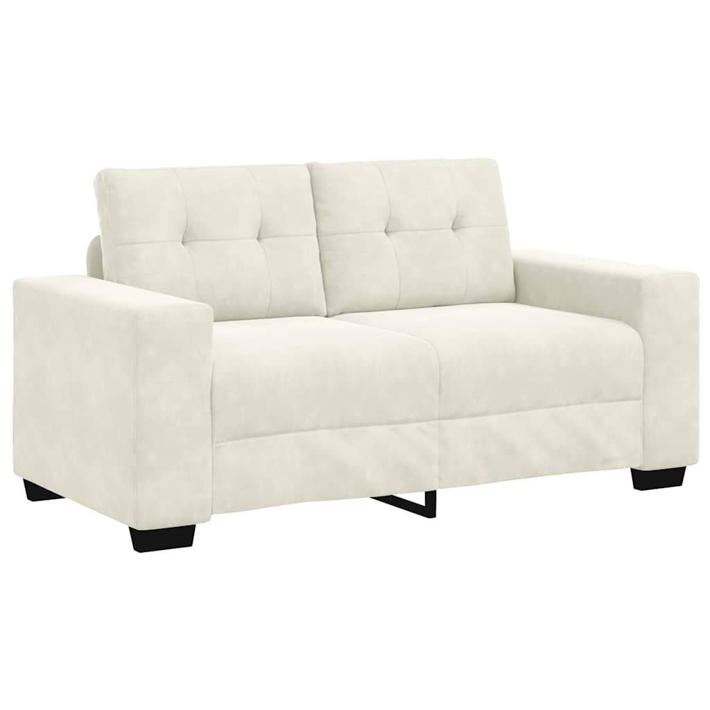 krém bársony loveseat kanapé 120 cm (4105118)